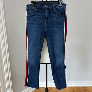 Sanctuary modern straight crop high rise in a size 8